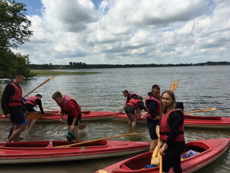 Obóz letni w Kretowinach